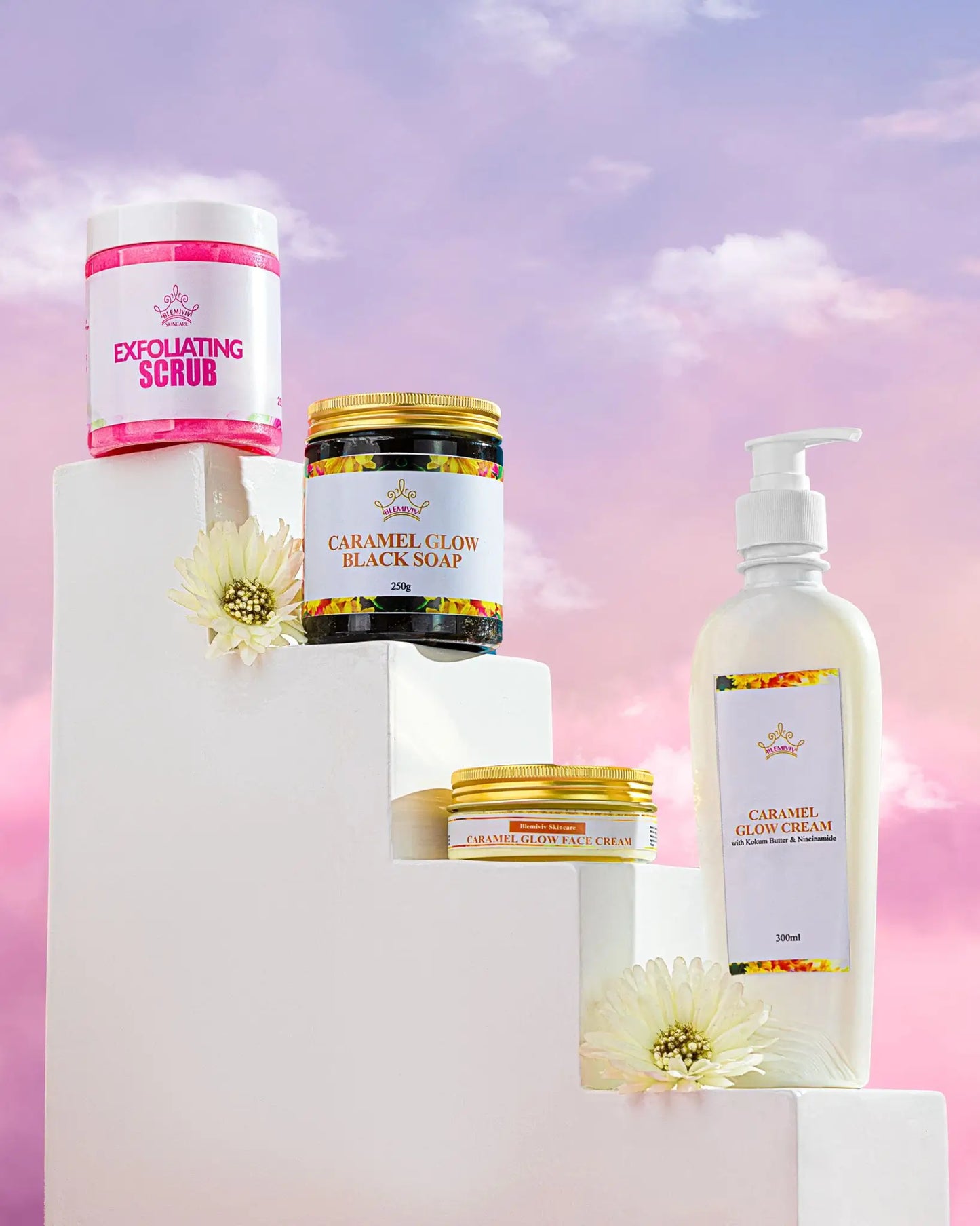 Caramel Glow Mini Set
