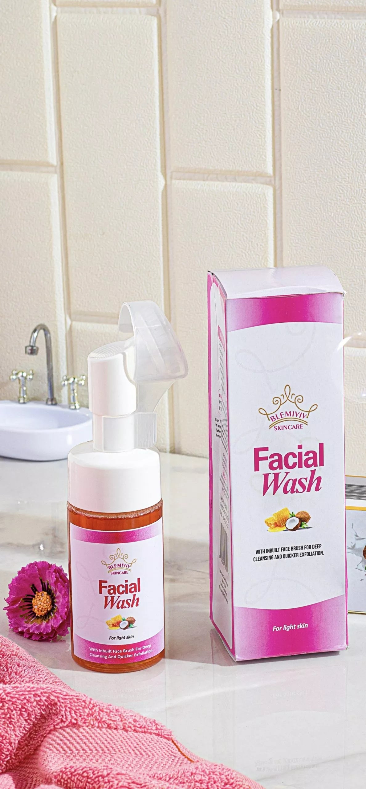 LIGHT SKIN FACIAL WASH (face soap)