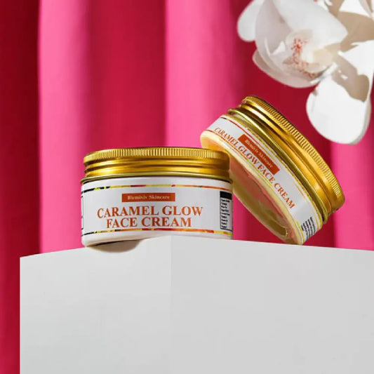 Caramel glow cream