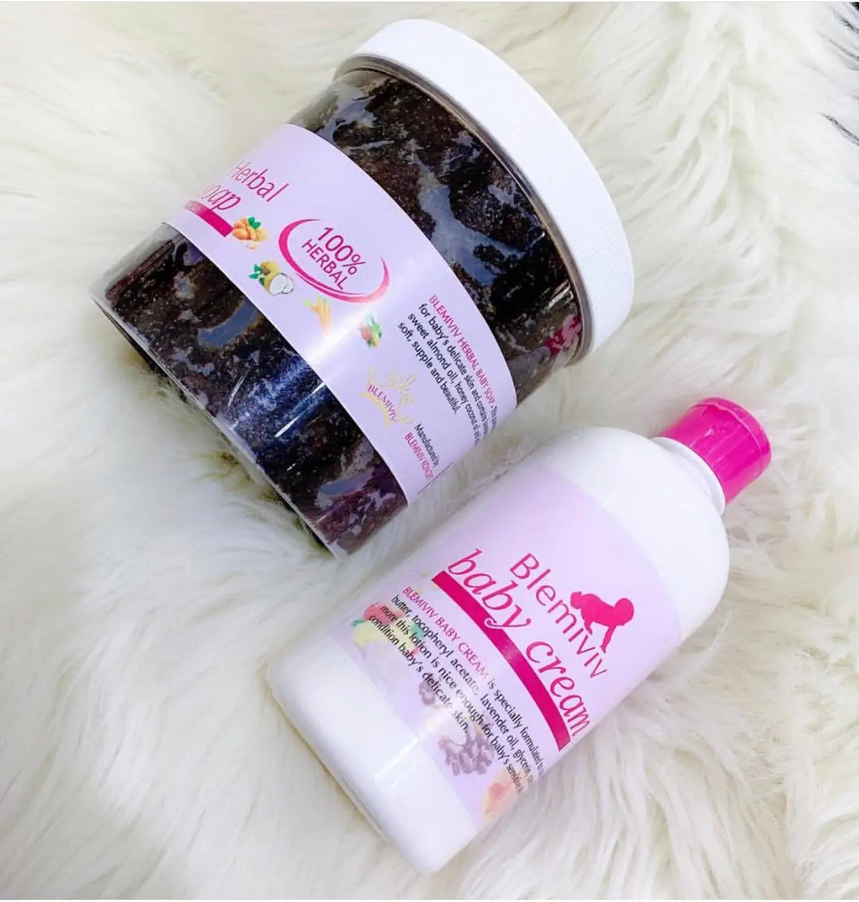 Blemiviv Baby Soap and Cream