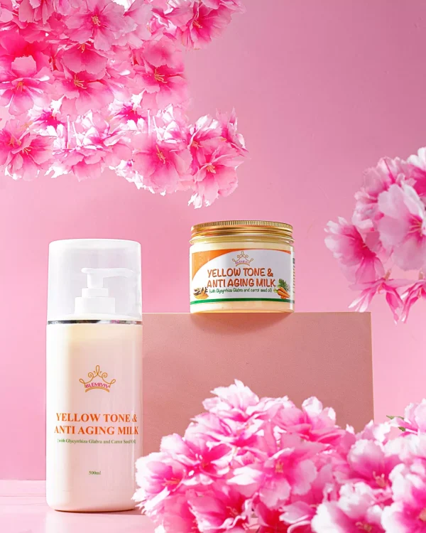 Yellow Tone Anti Aging Milk